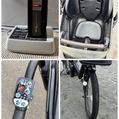 YAMAHA PAS KISS 電動自転車　子乗せ　2人の画像