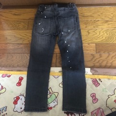 子供用 ダメージ ジーンズの画像