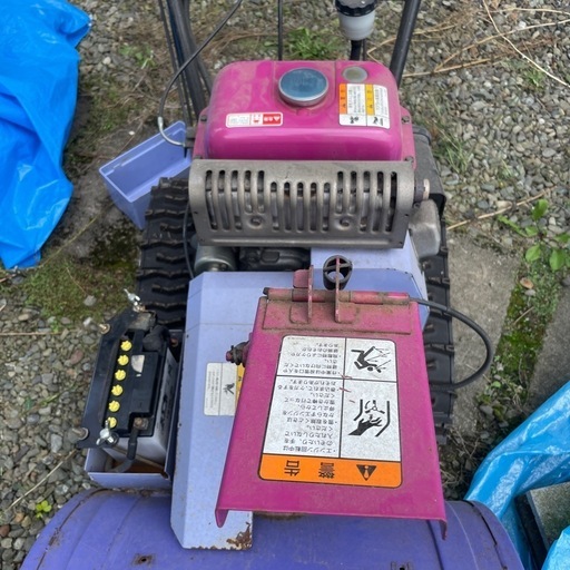 除雪機】コマツ KSS6S 6馬力 クローラータイプ 動作品