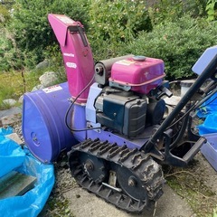  【除雪機】コマツ KSS6S 6馬力 クローラータイプ 動作品 の画像