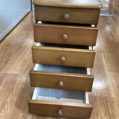 小物チェスト【町田市再生家具】251537の画像