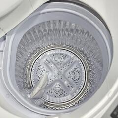 9799‼️関西エリア配送設置可🙌‼️最新2022年製✨穴なし洗濯槽でカビブロック✨SHARP 7kg 洗濯機の画像