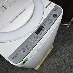 9799‼️関西エリア配送設置可🙌‼️最新2022年製✨穴なし洗濯槽でカビブロック✨SHARP 7kg 洗濯機の画像