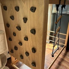 雲梯　　ボルダリング　室内遊具の画像