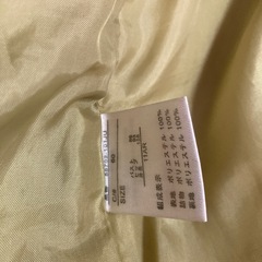 【あげます】コート　　　サイズ11号の画像
