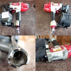 MAX 常圧釘打ち機 CN-565S コイルネイラ エアツール ケース付き 大工道具 簡易動作確認済 マックス 札幌市 屯田店の画像