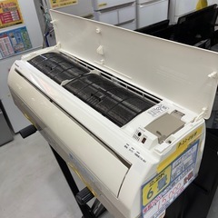 取付可【パナソニック/エアコン2.2k】【6畳用】★2013年製　クリーニング済み/６ヶ月保証付き【管理番号12608】P-22-0818桒の画像