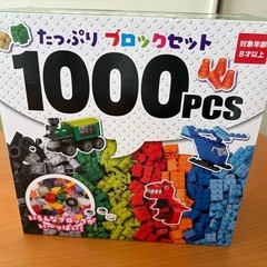 ブロック　1000ピースの画像