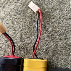 ジャンク田宮Ni-Cdバッテリー専用充電器・7.2vバッテリー×2の画像