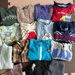 男の子冬服セットの画像