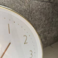 掛け時計　IKEAの画像