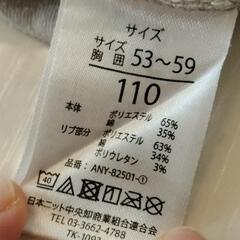 半袖 110 ヘビ トップス 綿 ポリエステル グレー Tシャツ の画像
