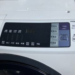 日立 ドラム式 電気洗濯乾燥機 組込形 洗濯機 10.0kg 乾燥機 6.0kg BD-TS100ALの画像