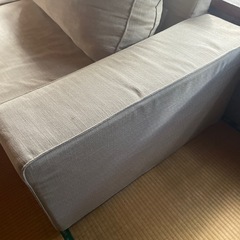 【インテリア】ソファ　3人掛け　オットマン　9-813　9-812の画像