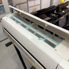 ※クリーニング待ち【東芝/エアコン2.5k】【8畳用】【取付可】★2019年製　６ヶ月保証付き【管理番号12608】T-25-0820桒の画像