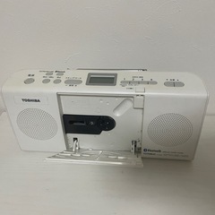 TOSHIBA CD ラジオの画像