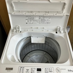 YAMADA 洗濯機 5.0kg YWM-T50H1 2022年製 ヤマダセレクト ヤマダ電機の画像