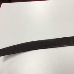 🐊　クロコダイル　ベルト　ブラウン　フランス製の画像