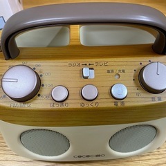 COCOCIMO ワイヤレスステレオスピーカー　ワイドFMラジオの画像