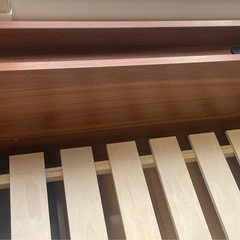 【受け渡し予定者決定しました】収納付きシングルベッド の画像