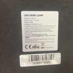 　LEDデスクライト 照明の画像