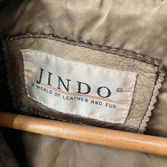 JINDO レザージャケットの画像