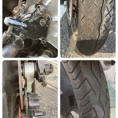 カワサキGPX750R KERKERマフラー/パイプハン仕様/タックロールシート/始動・試走確認済みの画像