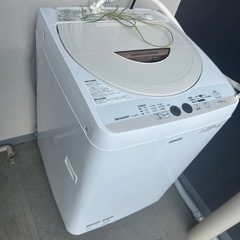 シャープ洗濯機の画像