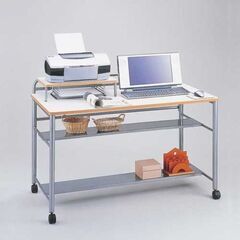 ホームデスク ELECOM LPX-120H パソコンデスク ワークデスク やや傷や汚れありの画像