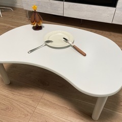 ニトリ折り畳みローテーブル　の画像