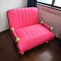 ニッセン製　フロアソファベッド(シングルサイズ)の画像