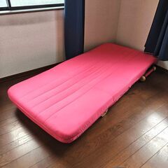 ニッセン製　フロアソファベッド(シングルサイズ)の画像