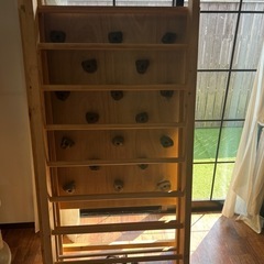 雲梯　　ボルダリング　室内遊具の画像
