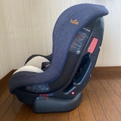 Joie ベビーシート　チャイルドシート　デニム/ホワイトの画像