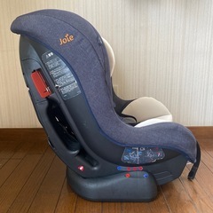 Joie ベビーシート　チャイルドシート　デニム/ホワイトの画像