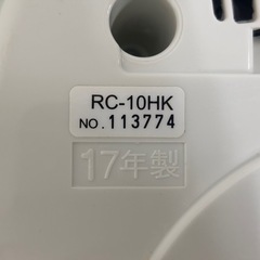 TOSHIBA 東芝 IHジャー炊飯器 2017年製　中古現状品の画像
