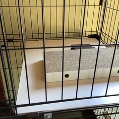 アイリス　猫ケージ　コンビネーションサークル P-CS-932Vの画像