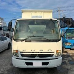【車検付き】431-245  三菱ふそう ダンプ Lゲート 型式PDG-FK71D 最大積載3,700kg　実走行11万KM 平成21年式の画像