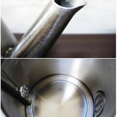 レコルト クラシックケトル リーブル　RCK-2(WD)　動作良好　ウッディデザイン　0.8L　50/60Hz　電器ケトル　レトロ　recolte Libreの画像
