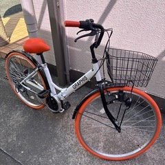 GRAPHIS 折りたたみ自転車 ほぼ未使用の画像