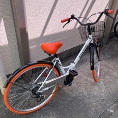 GRAPHIS 折りたたみ自転車 ほぼ未使用の画像