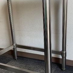 業務用 ステンレス 作業台 スキマ台 コンロ台 W60 × D39 × H68cm 高さ調節可 調理台 ガス台 厨房 厨房機器の画像
