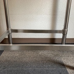 業務用 ステンレス 作業台 スキマ台 コンロ台 W60 × D39 × H68cm 高さ調節可 調理台 ガス台 厨房 厨房機器の画像