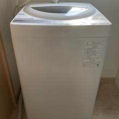 TOSHIBA 洗濯機5kgの画像
