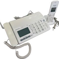 ☆Panasonic パーソナルファクス おたっくす 親子電話 FAX電話 電話機 パナソニック FAX 子機1台☆の画像