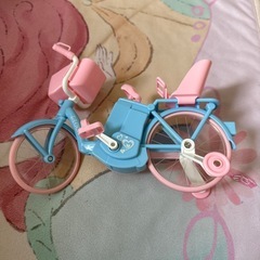 リカちゃんサーティワンと自転車の画像
