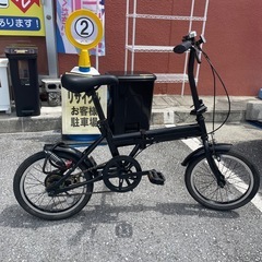 【折り畳み自転車】【自転車】【16インチ】【管理番号12608】比の画像
