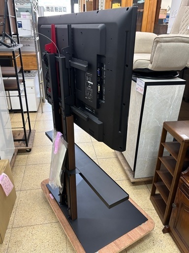 【27番】シャープ ディスプレイ モニター PA-W435A 2019年製？ リモコン、スタンド付き 美品！