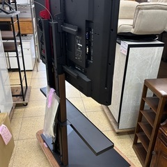 【27番】シャープ ディスプレイ モニター PA-W435A 2019年製？ リモコン、スタンド付き 美品！の画像