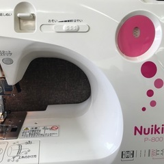 フット付★ロックカッター★JANOMEミシンNuikiru  P-800の画像